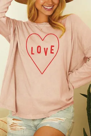 Love Graphic Top