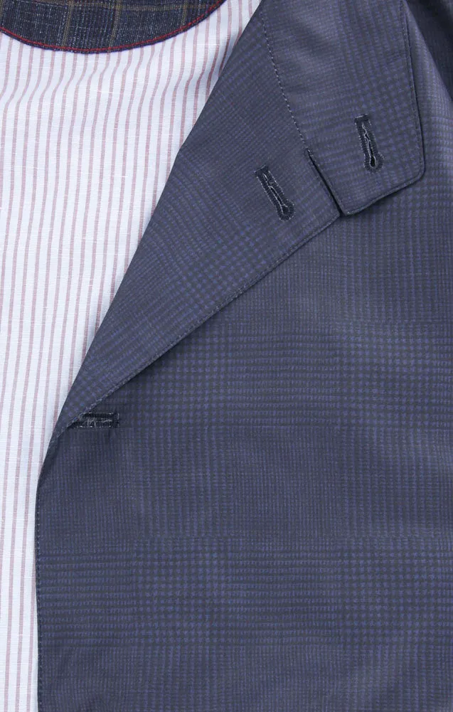 Luciano Barbera Navy Blue Jacket - 40 US / 50 EU