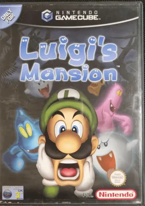 Luigi's Mansion (Slid på cover)