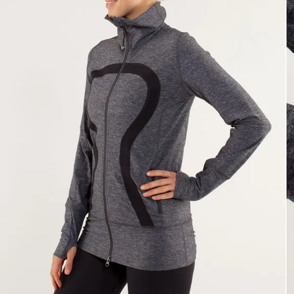 Lululemon In Stride Full Zip Athletic Jacket