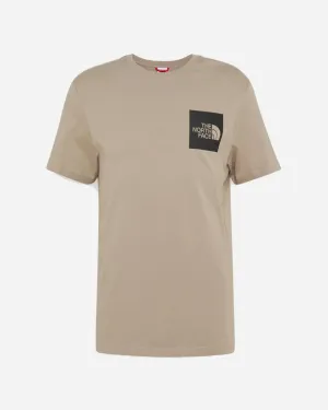 M S/S FINE TEE - Mineral Grey