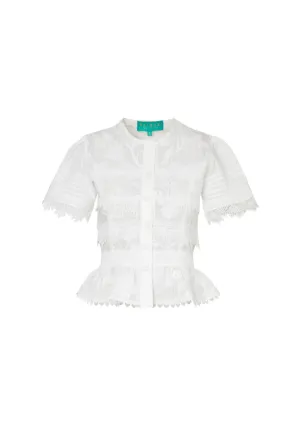 MALAGA TOP WHITE