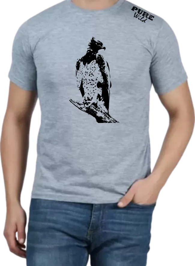 Martial Eagle T-Shirt For A Real Man