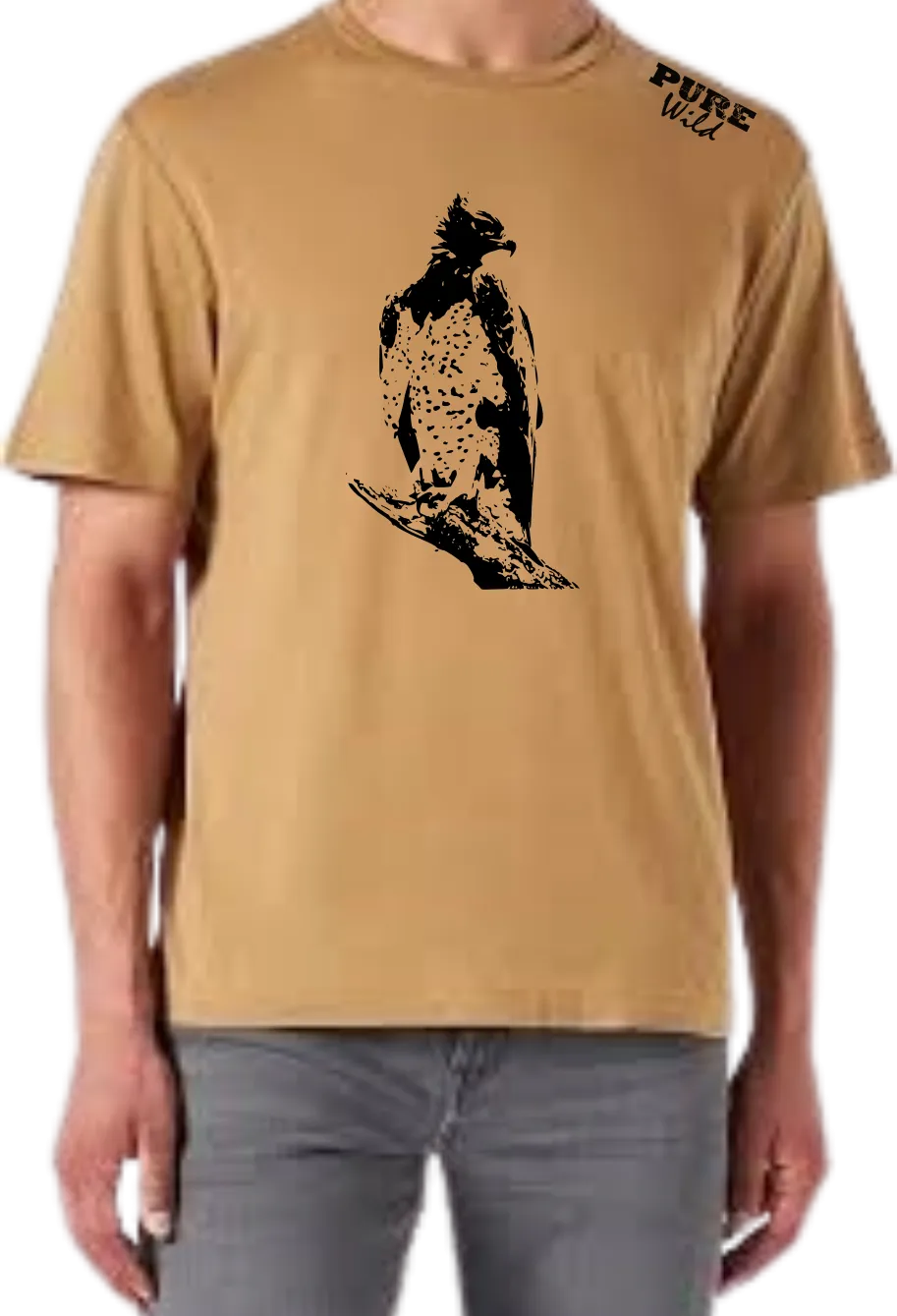 Martial Eagle T-Shirt For A Real Man