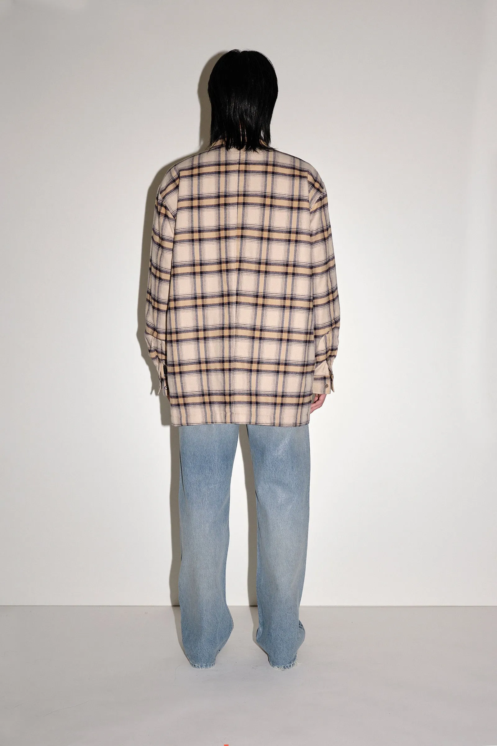 Maza Long Check - Camel Check