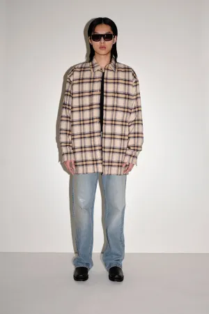 Maza Long Check - Camel Check