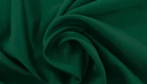 Medium Weight Delustered Satin Hunter Green