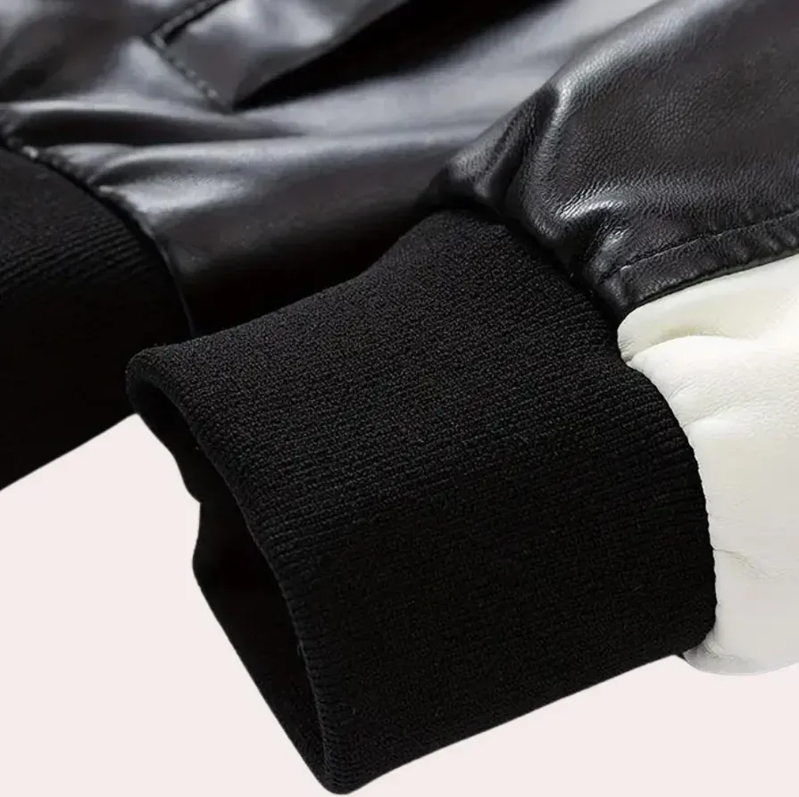 Men's modern zipped jacket