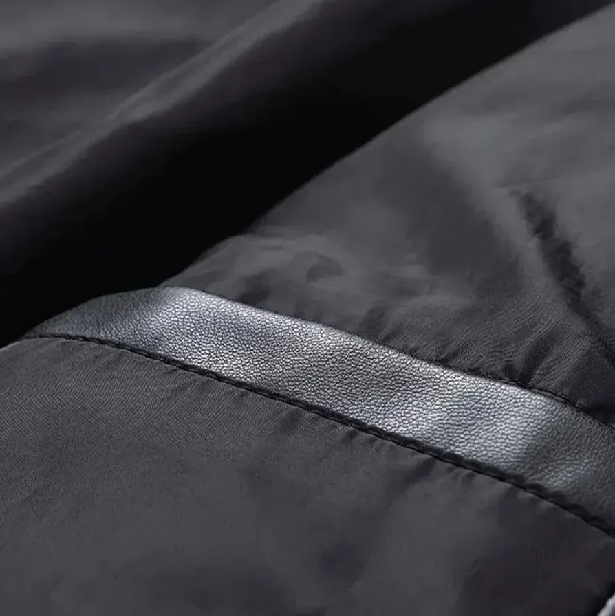 Men's modern zipped jacket