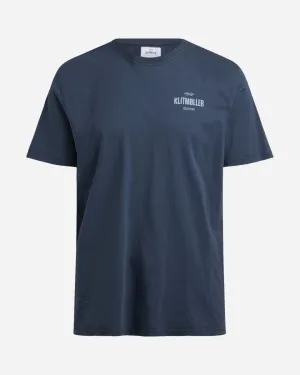 Mens Small Logo Tee - Navy