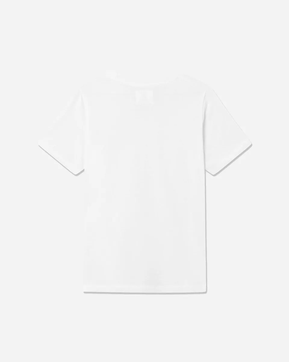 Mia T-shirt Kick - White