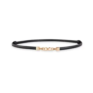 Mia Thin Leather Belt