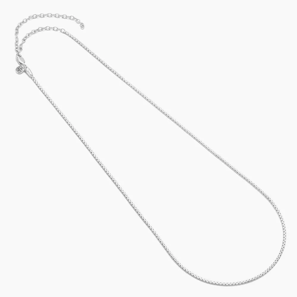 Mini Petite Boxy Chain Necklace