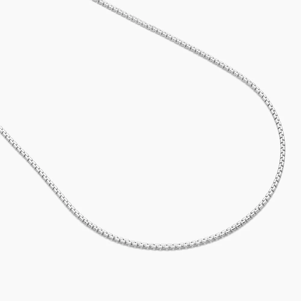 Mini Petite Boxy Chain Necklace