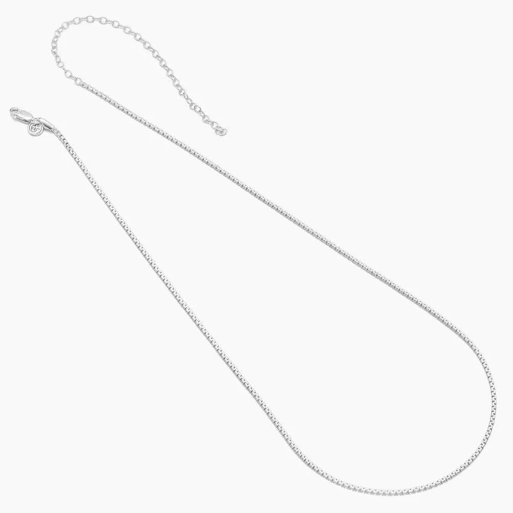 Mini Petite Boxy Chain Necklace