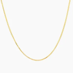 Mini Petite Boxy Chain Necklace