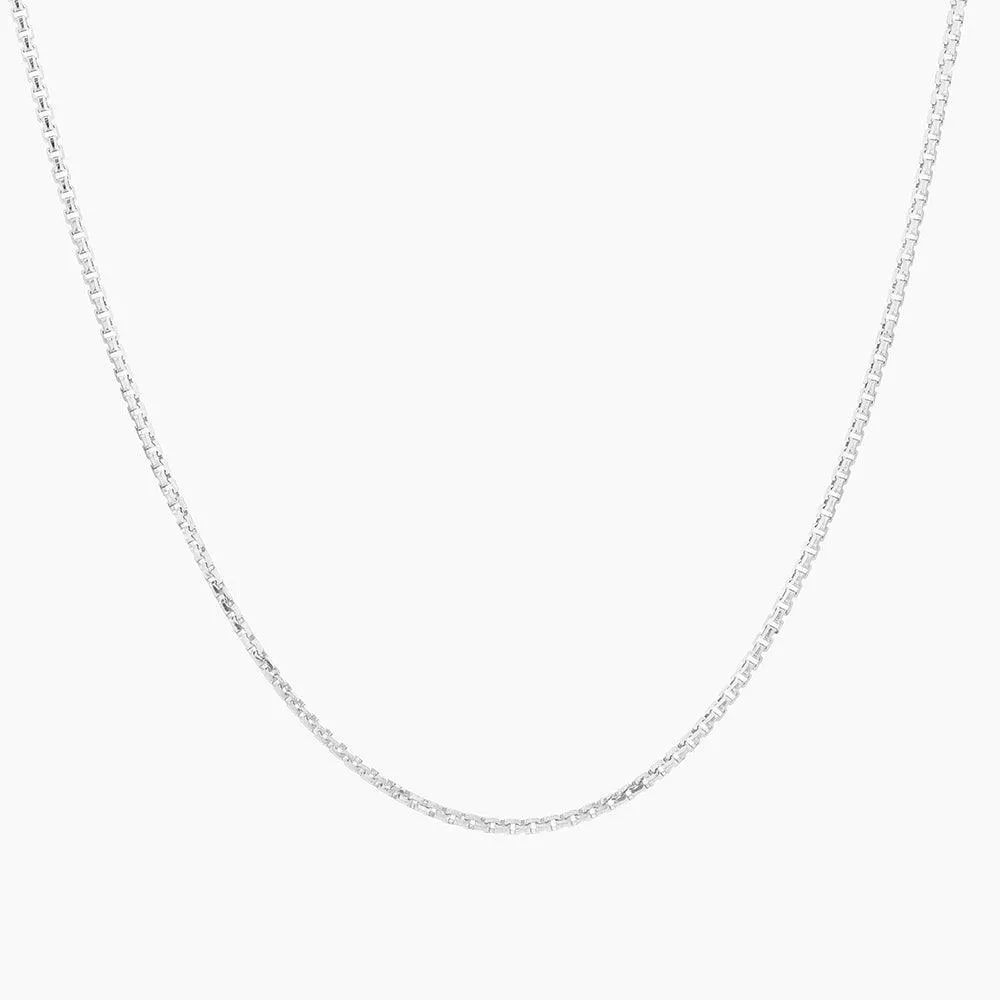 Mini Petite Boxy Chain Necklace