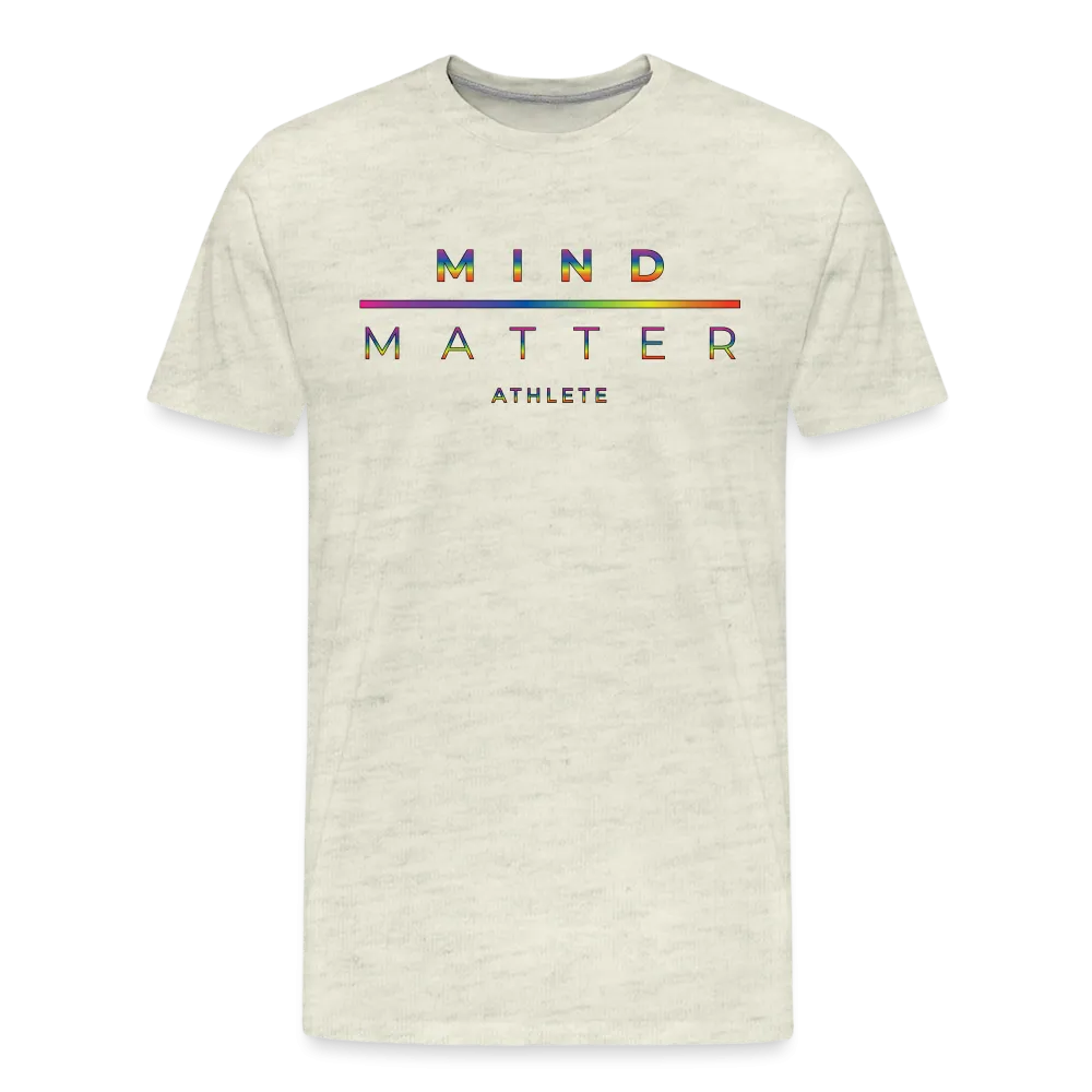 MM Athlete Rainbow- Men's Premium T-Shirt