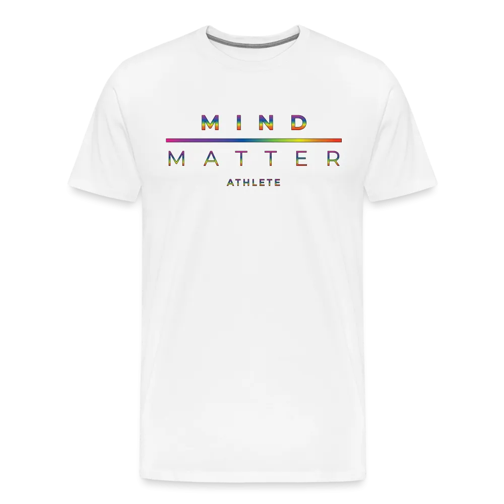 MM Athlete Rainbow- Men's Premium T-Shirt