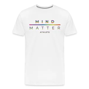 MM Athlete Rainbow- Men's Premium T-Shirt