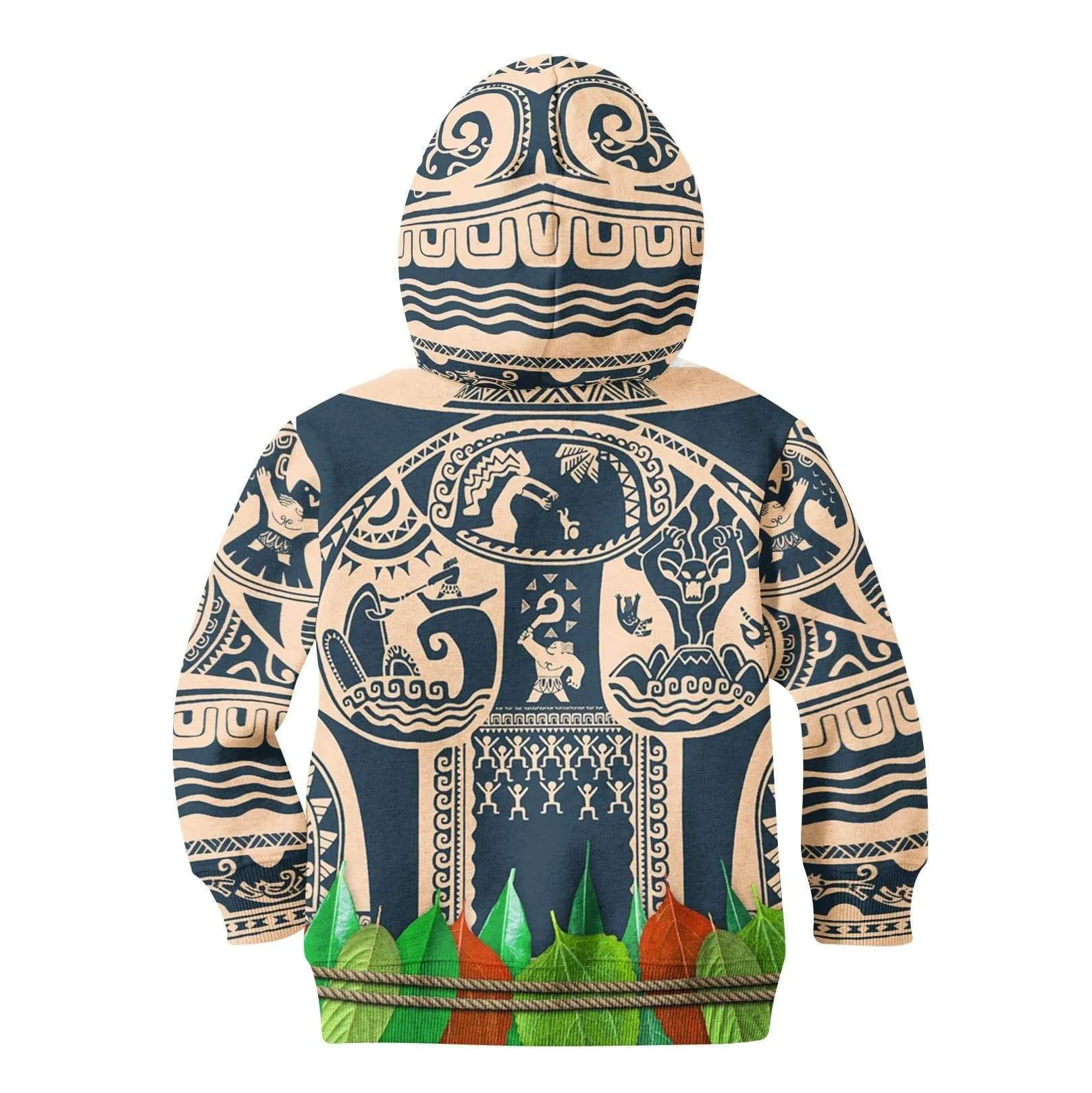 Moana Custom Cosplay Kid Hoodie