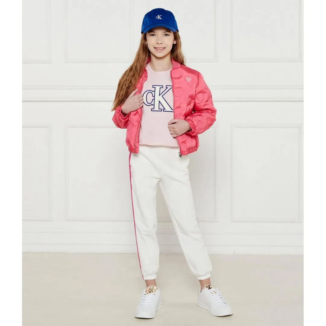 Monogram Flock Boxy Ss T-Shirt