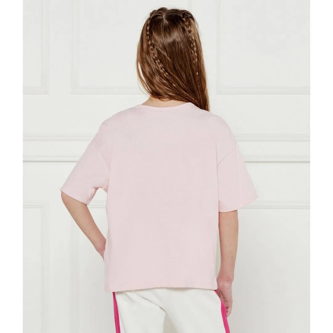 Monogram Flock Boxy Ss T-Shirt