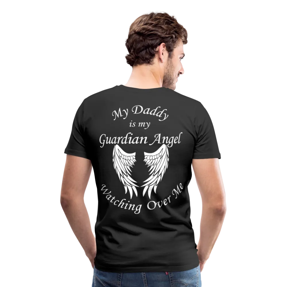My Daddy is my Guardian Angel Men's Premium T-Shirt (CK3547)