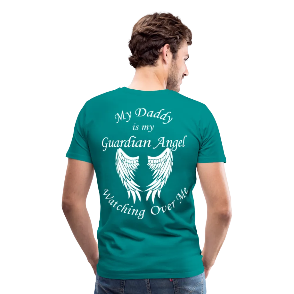 My Daddy is my Guardian Angel Men's Premium T-Shirt (CK3547)