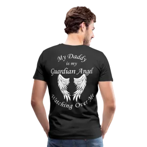My Daddy is my Guardian Angel Men's Premium T-Shirt (CK3547)