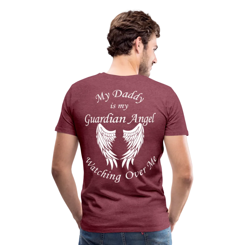 My Daddy is my Guardian Angel Men's Premium T-Shirt (CK3547)