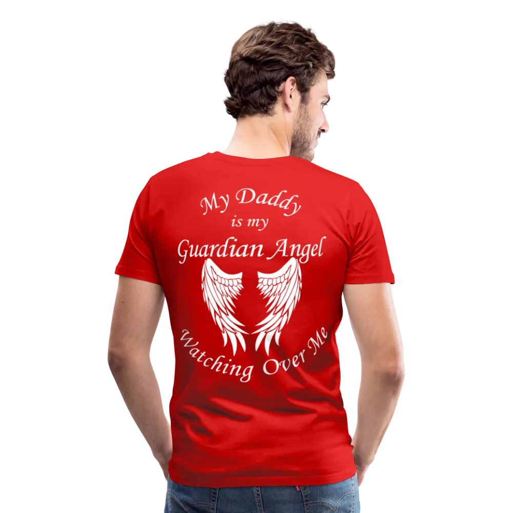 My Daddy is my Guardian Angel Men's Premium T-Shirt (CK3547)