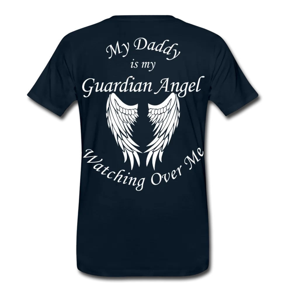 My Daddy is my Guardian Angel Men's Premium T-Shirt (CK3547)