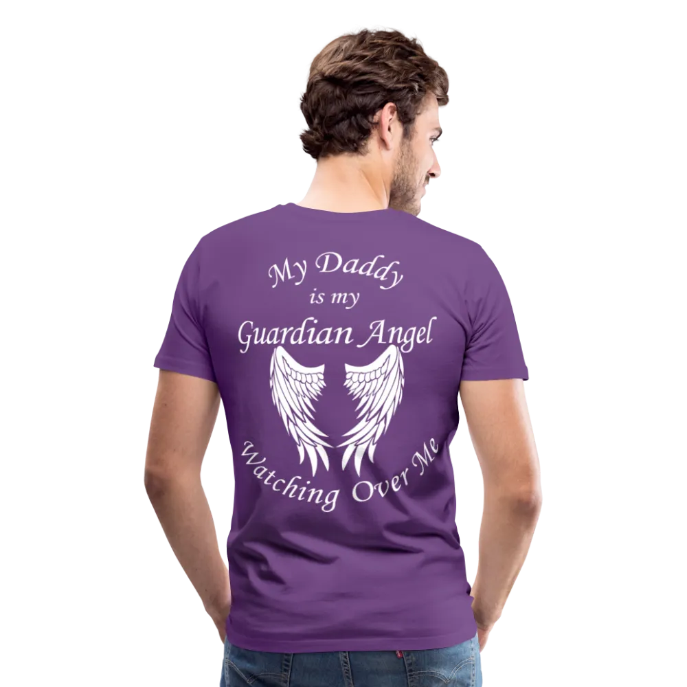 My Daddy is my Guardian Angel Men's Premium T-Shirt (CK3547)