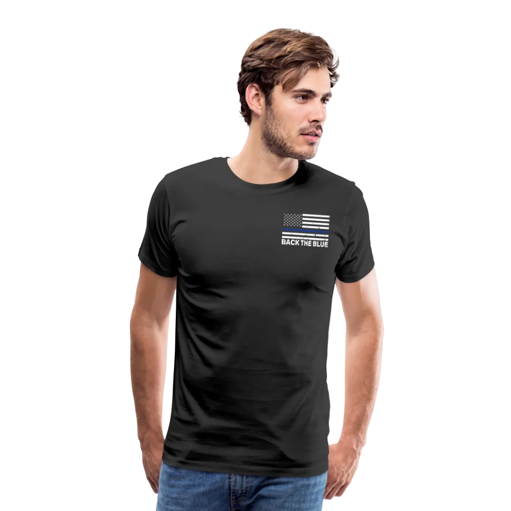 My Favorite Police Officer Calls Me Dad Men's Premium T-Shirt (CK4139)
