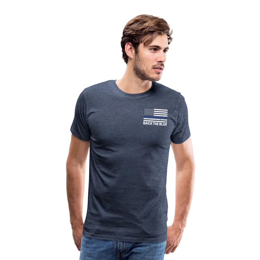 My Favorite Police Officer Calls Me Dad Men's Premium T-Shirt (CK4139)