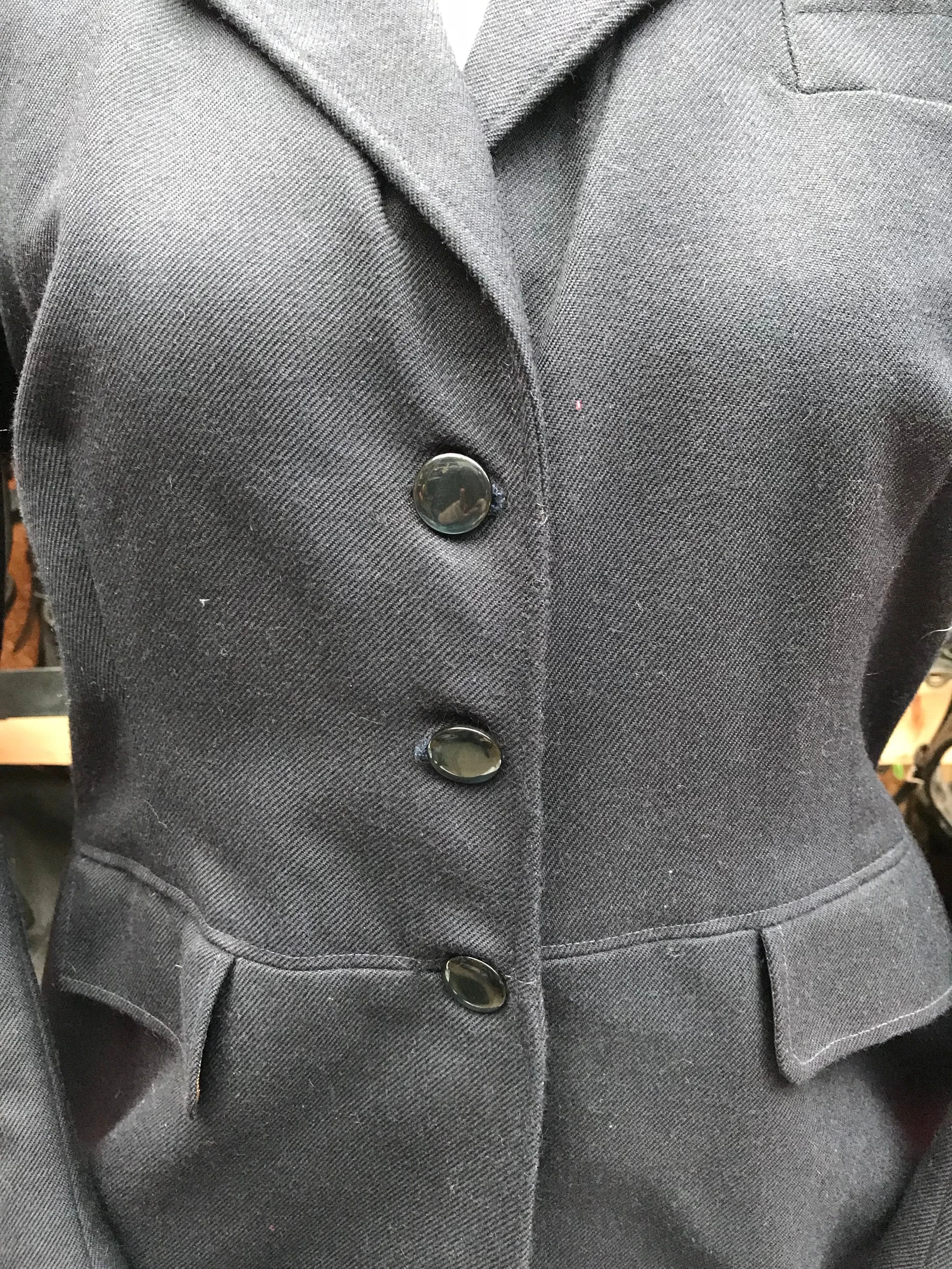 Navy wool show jackets size 38 (size 14) FREE POSTAGE