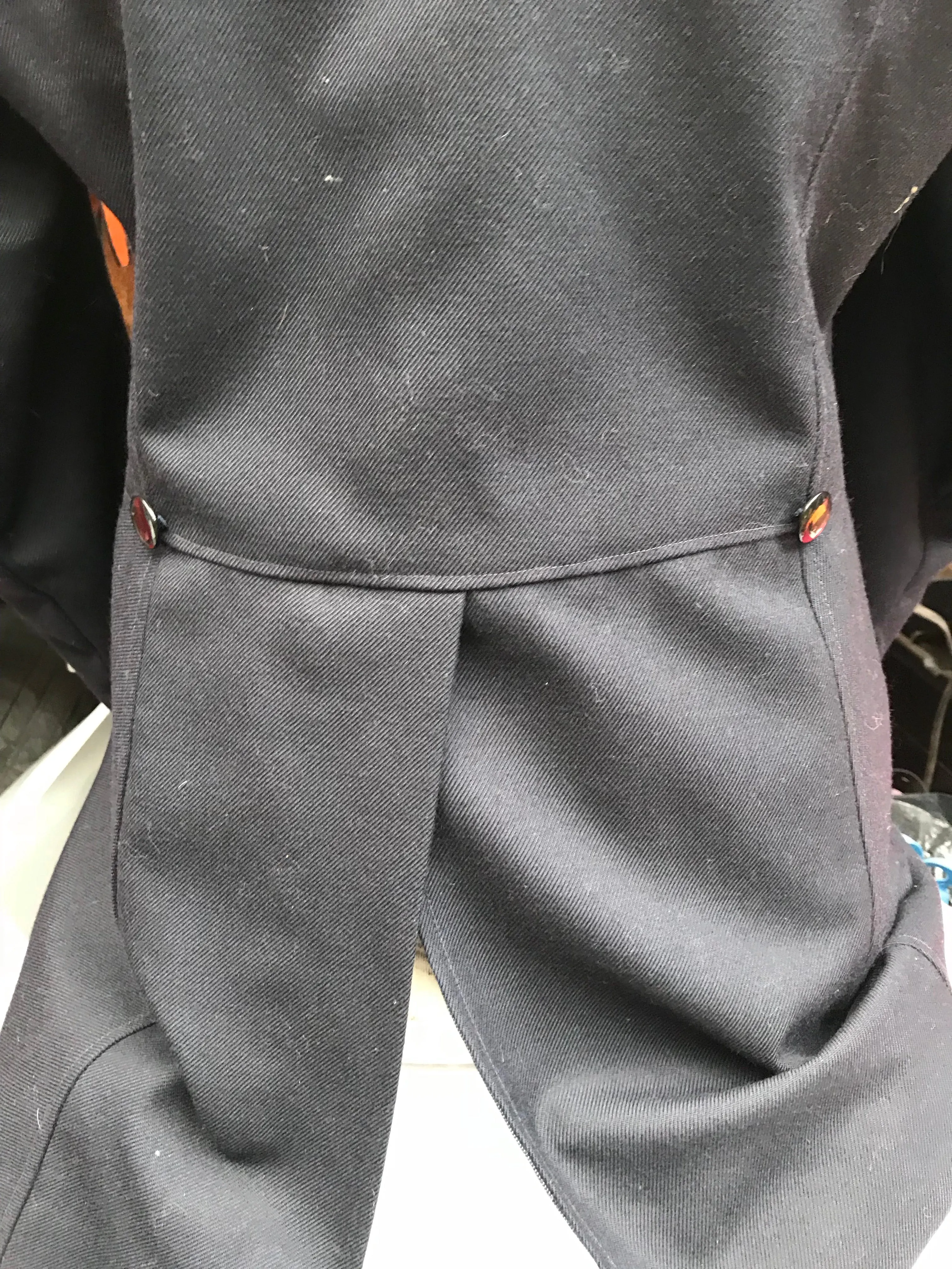 Navy wool show jackets size 38 (size 14) FREE POSTAGE
