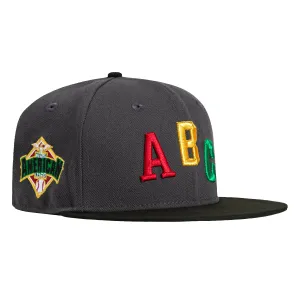 New Era 59Fifty Atlanta Crackers Negro American League Patch Hat - Graphite, Black