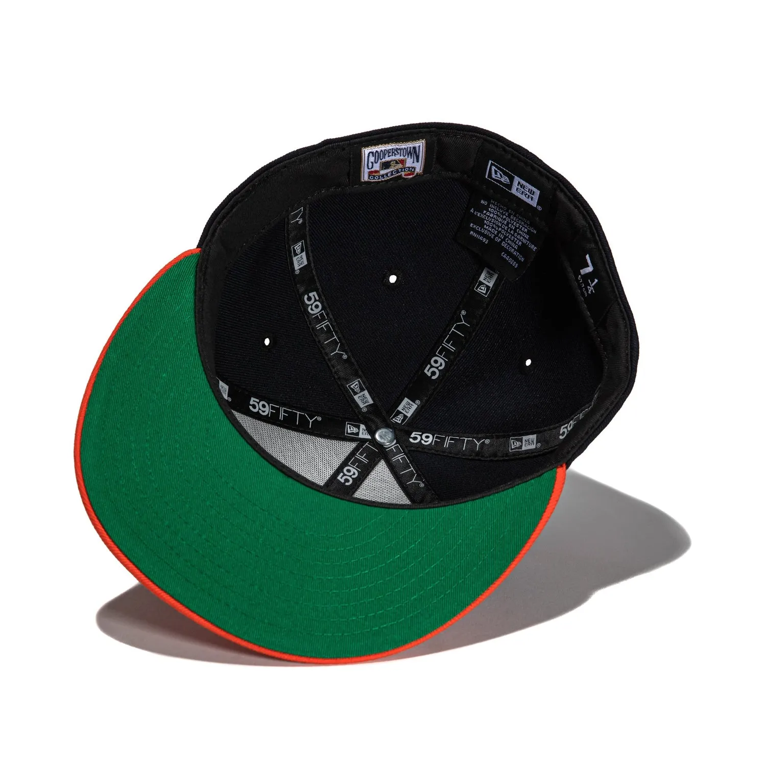 New Era 59Fifty Detroit Tigers 2000 Inaugural Patch Jersey Hat - Navy, Orange
