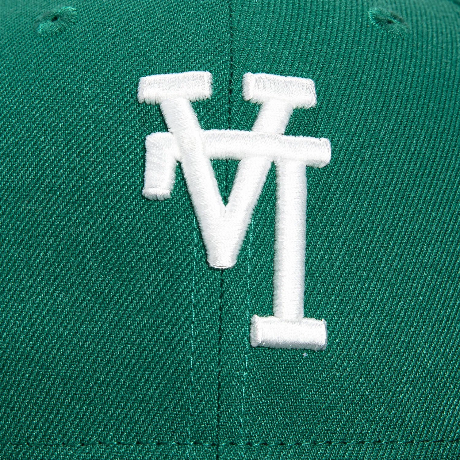 New Era 59Fifty Los Angeles Dodgers 60th Anniversary Patch Upside Down Hat - Green, Black, White