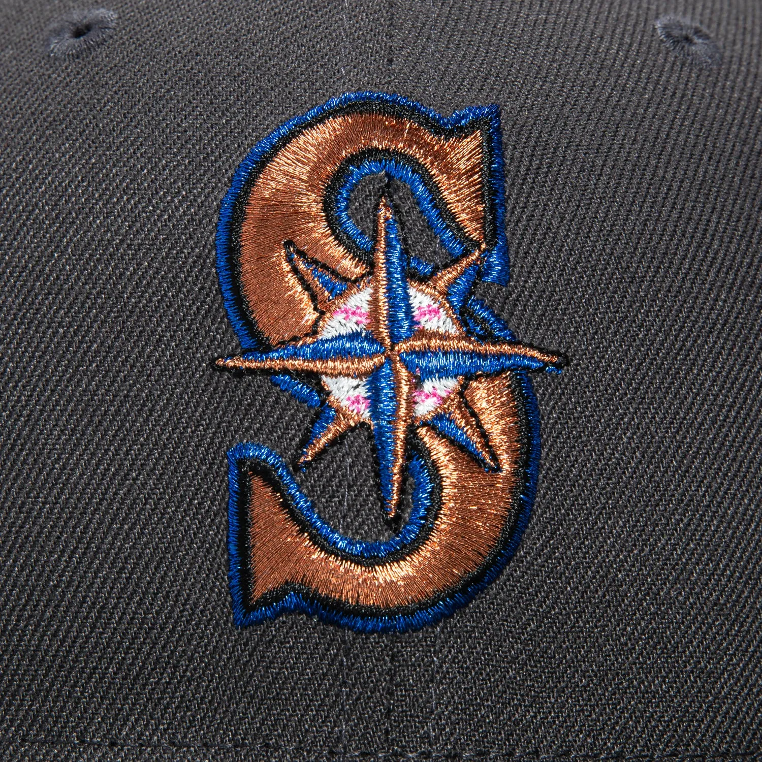 New Era 59Fifty Seattle Mariners 2023 All Star Game Patch Hat - Graphite, Green