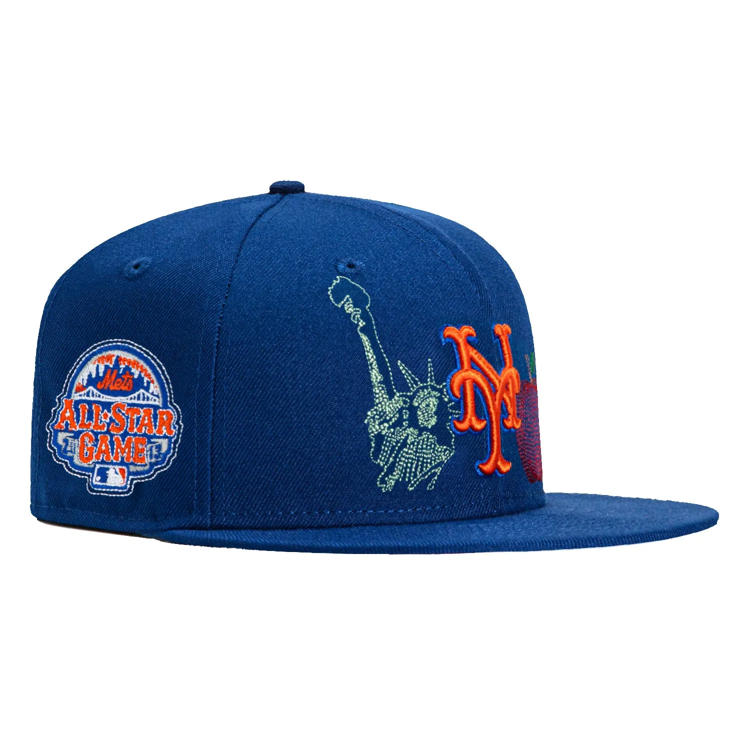 New Era 59Fifty State Stitch New York Mets 2013 All Star Game Patch Hat - Royal