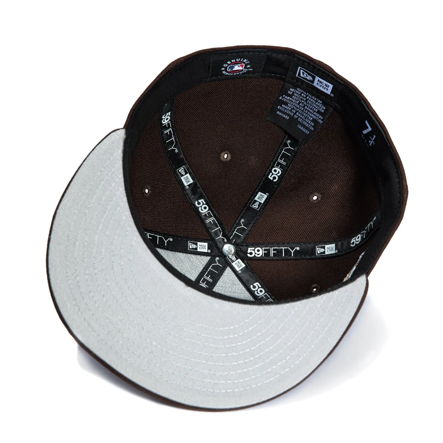 New Era 59Fifty State Stitch San Diego Padres 2016 All Star Game Patch Hat - Brown
