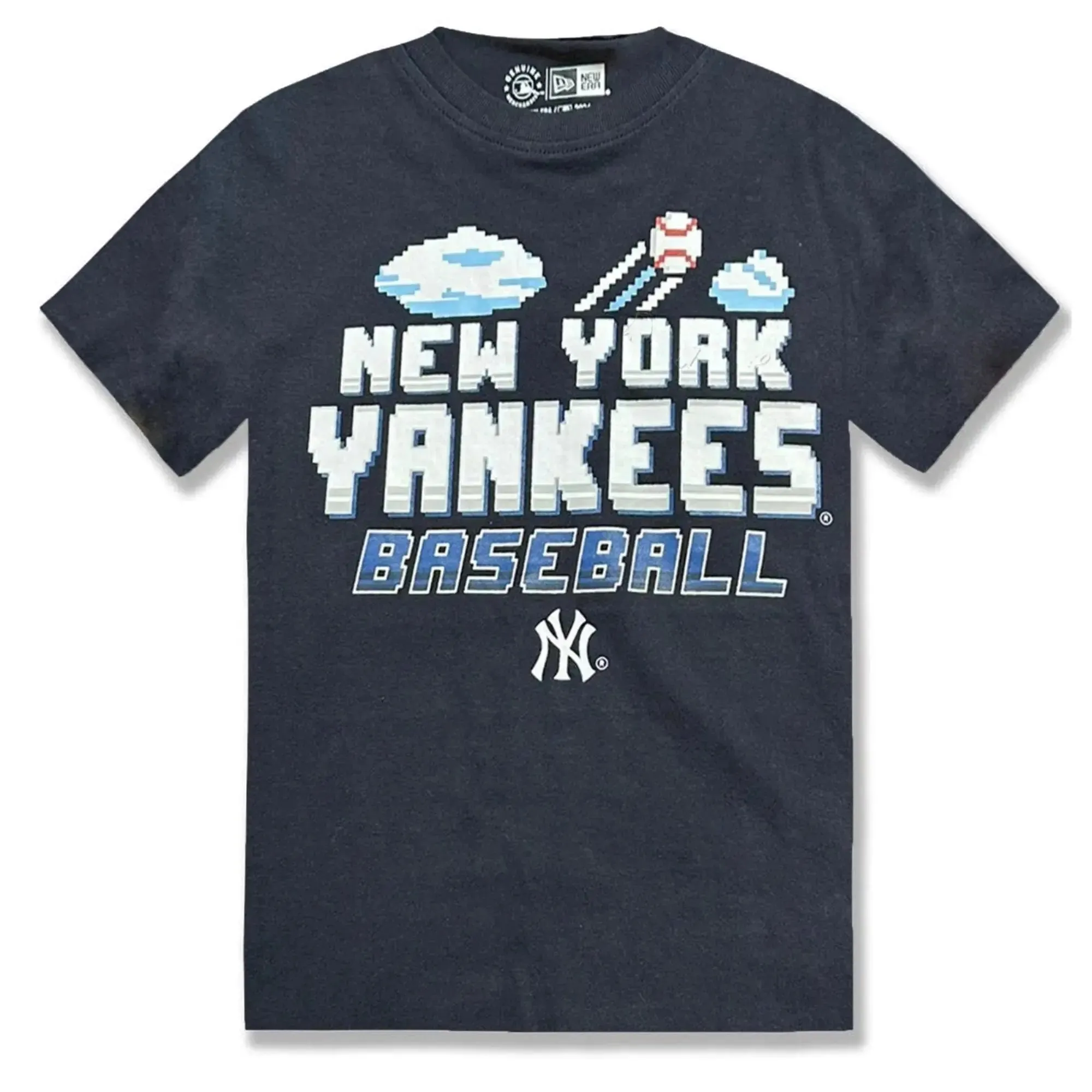 New Era Boys New York Yankees Tee (Navy)