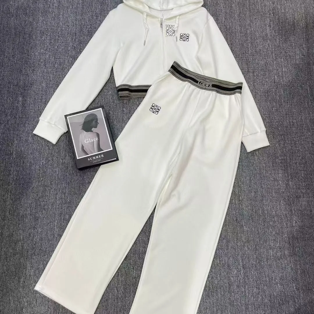 New hooded drawstring short-sleeved top and shorts set