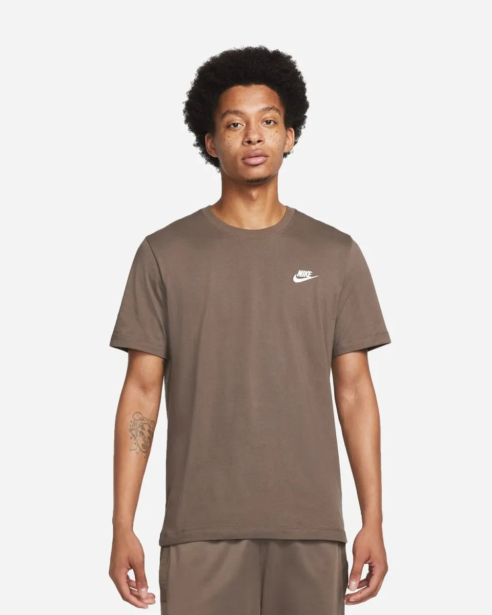 Nike Sportswear Club T-shirt - Ironstone/White