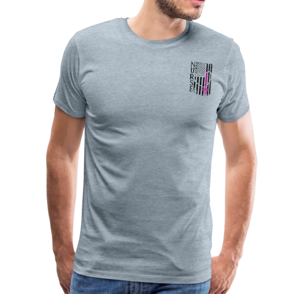 Nurse Flag Men's Premium T-Shirt (CK1213) Updated 