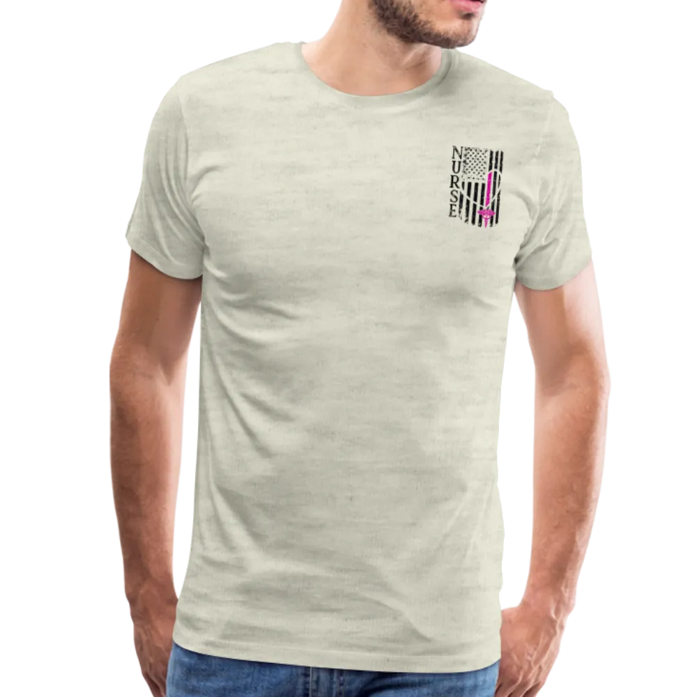 Nurse Flag Men's Premium T-Shirt (CK1213) Updated 