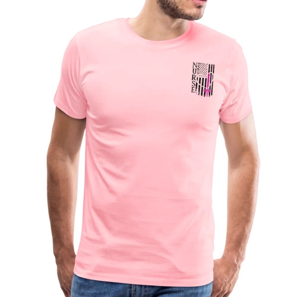 Nurse Flag Men's Premium T-Shirt (CK1213) Updated 